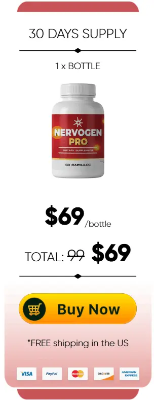 nervogen pro 1 bottle price