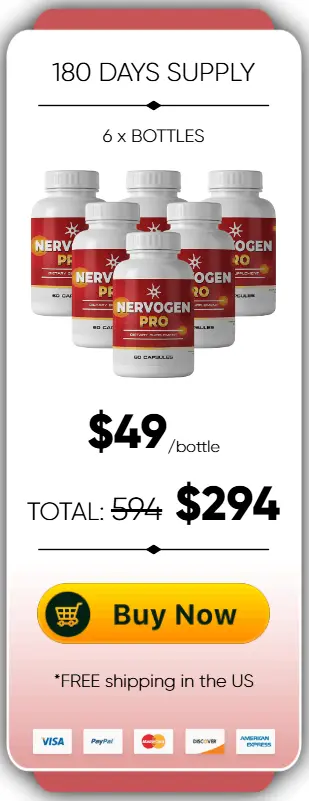 nervogen pro 6 bottles price